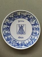 Assiette Vintage Municipalité Lebbeke - Bleu de Delft - Bon, Enlèvement ou Envoi