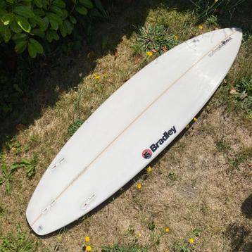 Bradley LF Shortboard Surfboard 6'0" en 27,8L met vinnen beschikbaar voor biedingen