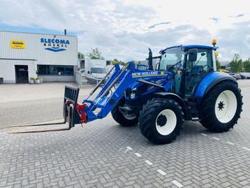 New Holland NH T5.115 + STOLL 740TL voorlader