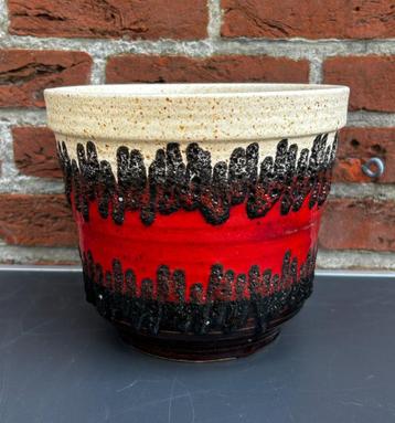 Fat Lava plantenpot, Scheurich 1960s beschikbaar voor biedingen