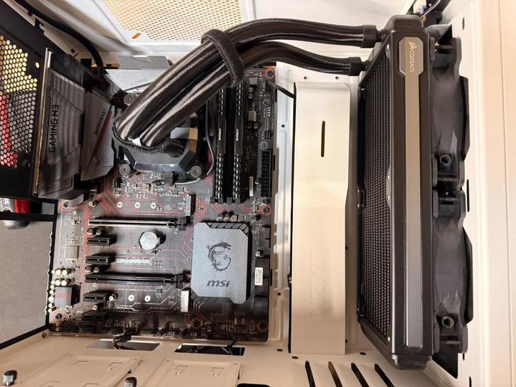 Bundel i5-7600K/MSI Z270 Gaming M3/16GB DDR4/Corsair H100iv2, Computers en Software, Moederborden, Gebruikt, Intel, DDR4, Ophalen