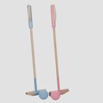 Polospel voor Hobby Horsing | Set van 2 stokken en 2 ballen, Kinderen en Baby's, Speelgoed | Buiten | Actiespeelgoed, Ophalen of Verzenden