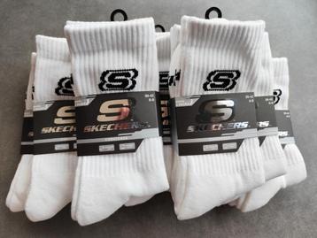 Kousen Skechers wit maat 38-41 (9 x 2 paar) beschikbaar voor biedingen