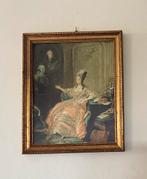 Goudkleurige vintage lijst, Huis en Inrichting, Woonaccessoires | Lijsten, Ophalen, Zo goed als nieuw