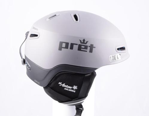 59 60 61 62 cm skihelm/snowboardhelm PRET EPIC 2021, Sport en Fitness, Skiën en Langlaufen, Gebruikt, Overige typen, Ski, Overige merken
