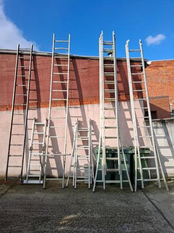 aluminium ladders disponible aux enchères