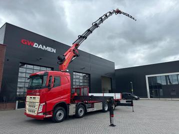 Volvo FH 460 8x2 Kraan Palfinger PK 78002 + Flyjib Euro 6 beschikbaar voor biedingen