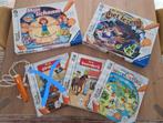 Tiptoi pen + 2 boeken + 2 spellen, Kinderen en Baby's, Ophalen of Verzenden, Zo goed als nieuw, Ontdekken, Met geluid
