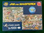 Puzzeldoos JVH 2 x 1000 st: Safari / De Storm, Ophalen of Verzenden, Gebruikt
