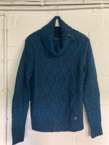 Turquoise warme trui met rolkraag, Bellisimo, maat Small beschikbaar voor biedingen