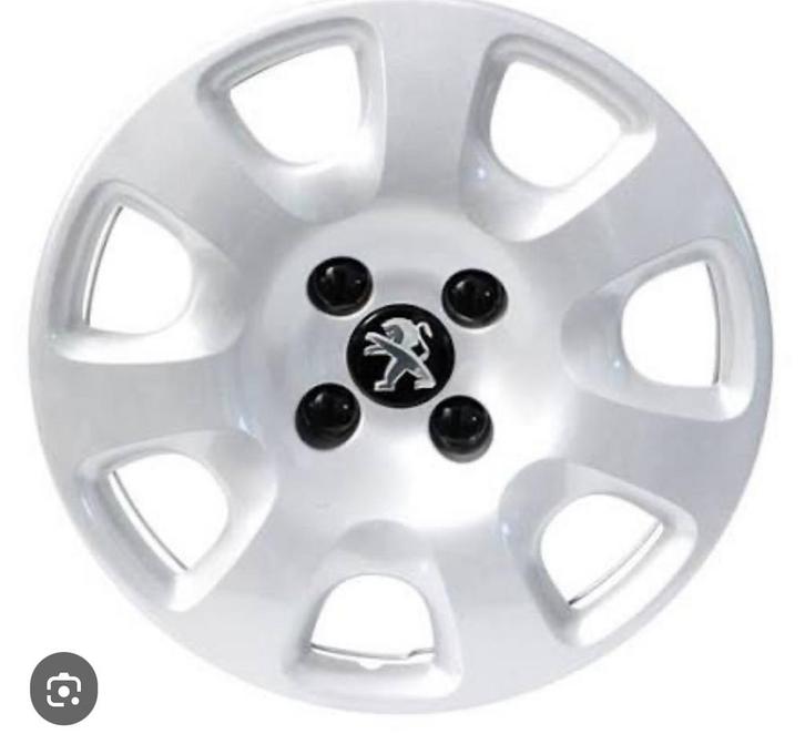 1 originele Peugeot partner 207,208,307,308 15" wieldop, Auto diversen, Wieldoppen, Gebruikt, Ophalen of Verzenden