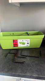 Bloembak met ophangsysteem, Jardin & Terrasse, Bacs à fleurs & Jardinières, Synthétique, Enlèvement, Rectangulaire, Balcon