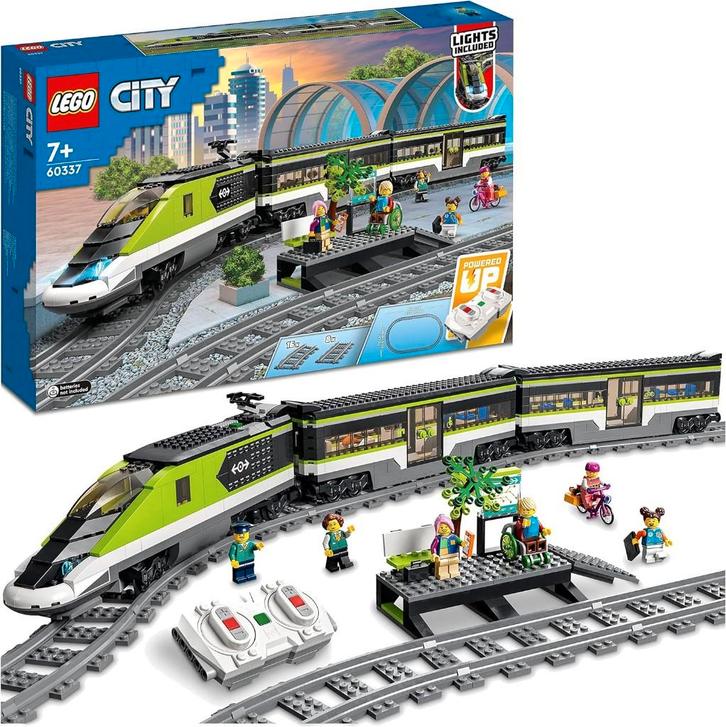 Neuf - Lego City - Le train de voyageurs express (60337), Kinderen en Baby's, Speelgoed | Duplo en Lego, Nieuw, Lego, Complete set