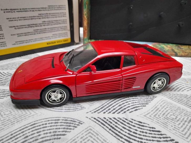 Ferrari 1/18., Hobby en Vrije tijd, Modelauto's | 1:18, Auto, Hot Wheels, Ophalen of Verzenden