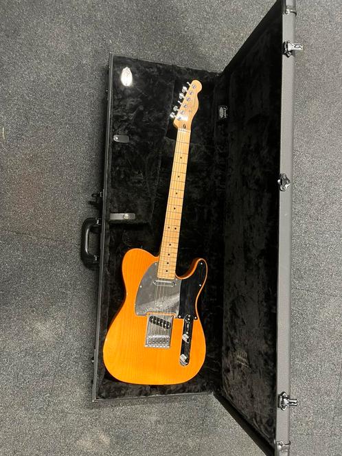 Télécaster Fender, Thinline Squire, Violin Bass H&B, Muziek en Instrumenten, Snaarinstrumenten | Gitaren | Elektrisch, Zo goed als nieuw