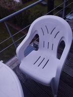 Ronde tuintafel + 4 stoelen, Tuin en Terras, Ophalen, Zo goed als nieuw