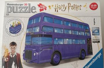 3D puzzel Harry Potter, Enlèvement ou Envoi, Moins de 500 pièces, Comme neuf, Rubik's Cube ou Puzzle 3D