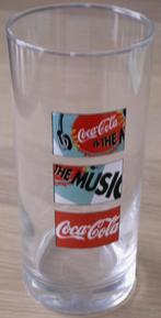 Coca Cola glas met thema Is the music Coca-Cola, Nieuw, Ophalen of Verzenden