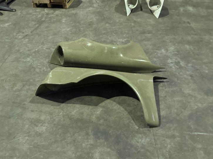 Porsche 911 glasvezel spatborden, Auto-onderdelen, Carrosserie, Spatbord, Oldtimer onderdelen, Porsche, Gebruikt, Ophalen