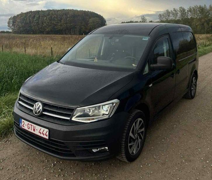 Volkswagen Caddy Cargo met Camper/werkbox, Auto's, Volkswagen, Particulier, Golf, ABS, Airconditioning, Alarm, Bluetooth, Boordcomputer