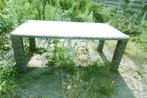 mooie grote tuintafel, Tuin en Terras, Ophalen, Zo goed als nieuw, Rechthoekig, Overige materialen