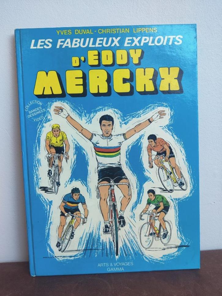 BD: Les Fabuleux Exploits d'Eddy Merckx, Boeken, Stripverhalen, Gelezen, Ophalen of Verzenden