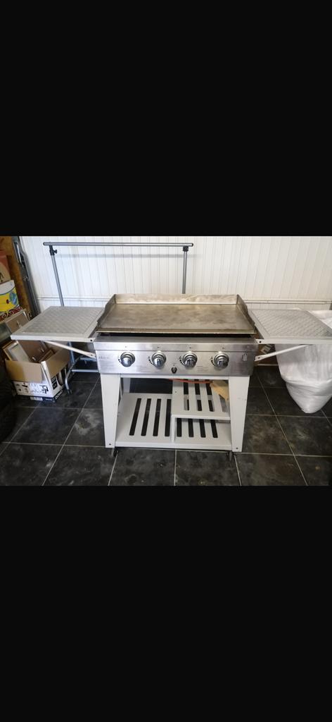 Bakplaat, Tuin en Terras, Gasbarbecues, Zo goed als nieuw, Ophalen