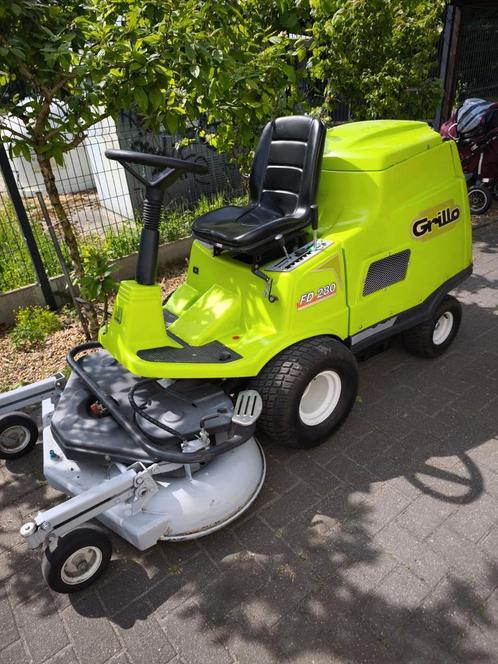 Zitmaaier GRILLO FD280 16Cv Vanguard Frontmaaier, Tuin en Terras, Zitmaaiers, Gebruikt, 90 tot 120 cm, Elektrische starter, Mulchfunctie