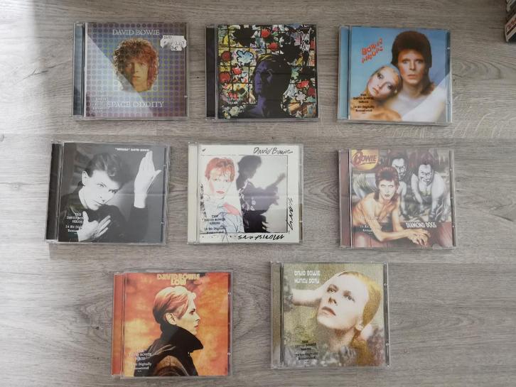 Lot David Bowie cd's - 24 bit remastered, Cd's en Dvd's, Cd's | Rock, Zo goed als nieuw, Overige genres, Ophalen of Verzenden