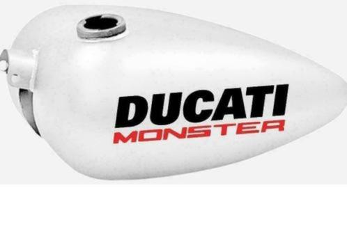 Ducati Monster tank sticker, Motor sticker Ducati, Motoren, Accessoires | Stickers, Verzenden