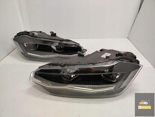 VW Polo 2G Volledig geleid rechts lamp links, Auto-onderdelen, Verlichting, Volkswagen, Gebruikt