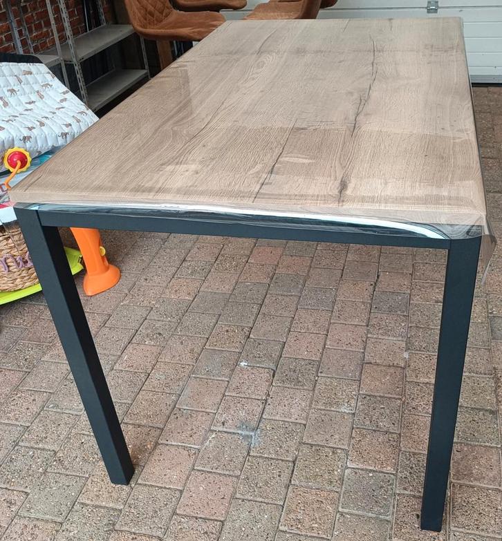 Hoge tafel, Huis en Inrichting, Tafels | Statafels, Zo goed als nieuw, Ophalen