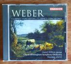cd- Weber : clar.concertino en conc. 1 en 2 - Janet Hilton, Enlèvement ou Envoi, Baroque, Comme neuf, Orchestre ou Ballet