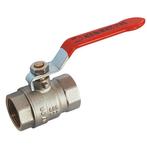 Vannes à boule f/f voir description 1/4 3/8 1'1/4 1'1/2 2', Ophalen, Koper of Messing