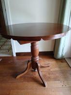 ronde tafel, Huis en Inrichting, Ophalen, Zo goed als nieuw, Vier personen, Eikenhout