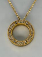 Collier rond avec strass, Bijoux, Sacs & Beauté, Colliers, Avec strass, Enlèvement ou Envoi, Neuf