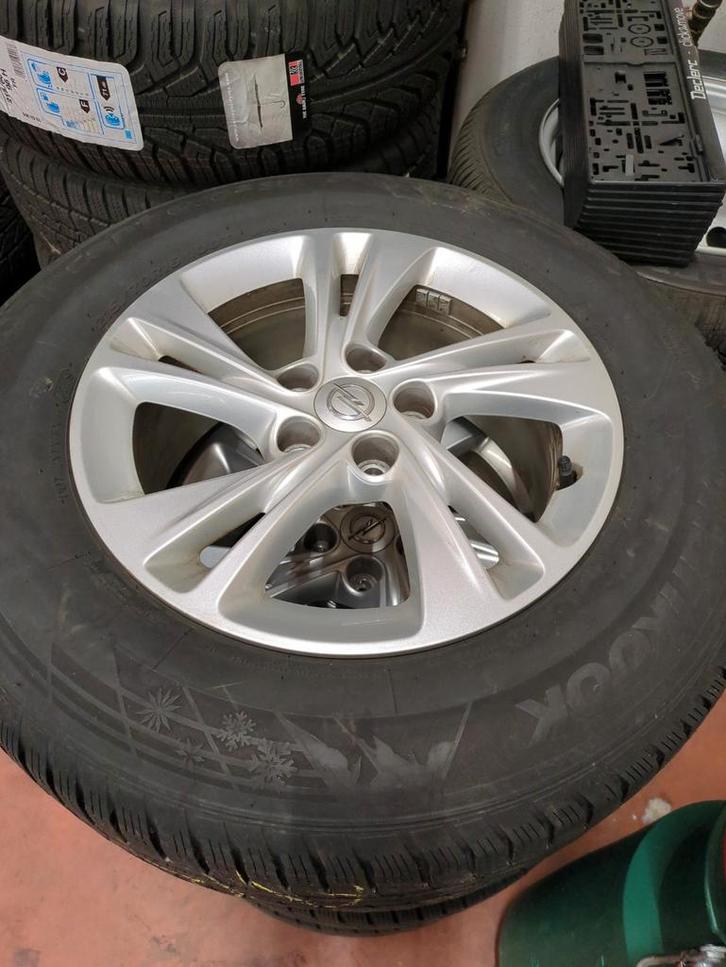 4 16" Opel GrandLandX aluminium velgen, Auto-onderdelen, Overige Auto-onderdelen, Opel, Peugeot