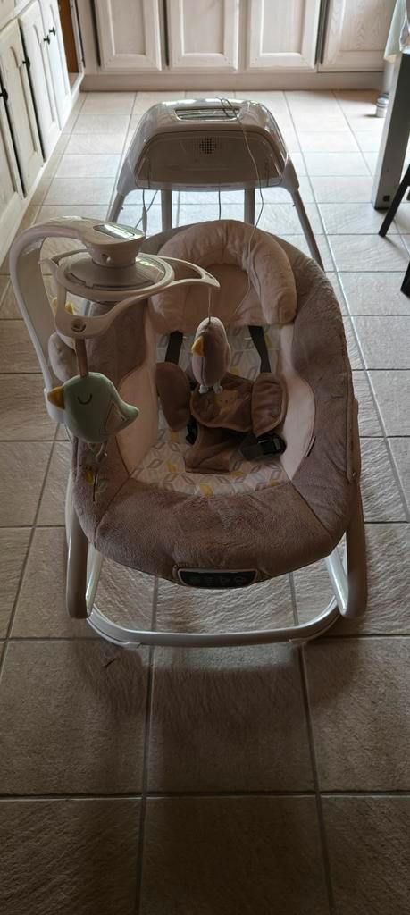 Wipstoel met muziek en trillingen, Kinderen en Baby's, Wipstoeltjes, Zo goed als nieuw, Wipstoel, Ophalen