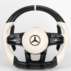 Mercedes carbon stuur creme beige wit AMG, Auto-onderdelen, Ophalen of Verzenden, Nieuw, Mercedes-Benz