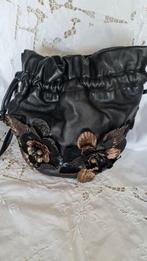 braccialini Italië lederen vintage handtas, Ophalen of Verzenden, Zo goed als nieuw