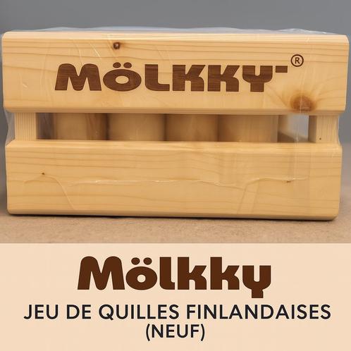 Nieuwe Mölkky-game, Hobby en Vrije tijd, Gezelschapsspellen | Overige, Nieuw, Een of twee spelers, Drie of vier spelers, Vijf spelers of meer
