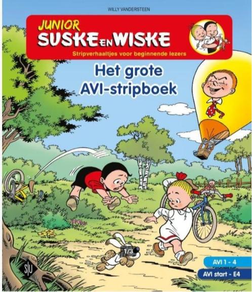 Strip Junior Suske en Wiske - Het grote AVI-stripboek., Boeken, Stripverhalen, Verzenden