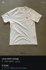 Levi’s t-shirt, Kleding | Heren, T-shirts, Wit, Ophalen of Verzenden, Zo goed als nieuw, Levi’s