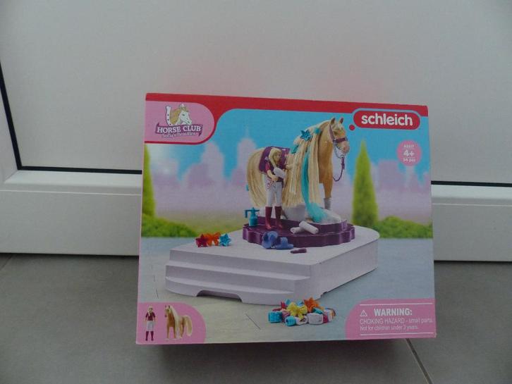 42617 Schleich paardenverzorgingsplek, Kinderen en Baby's, Speelgoed | Educatief en Creatief, Nieuw, Ophalen of Verzenden