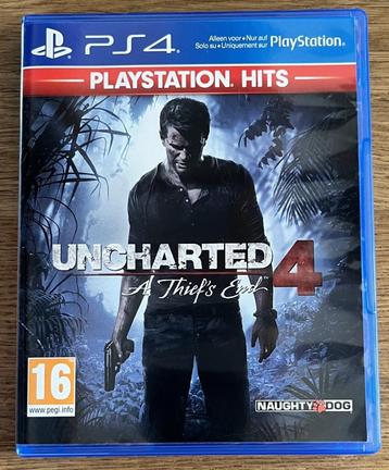 Uncharted 4 - A Thief's End - PlayStation 4 / PS4 beschikbaar voor biedingen