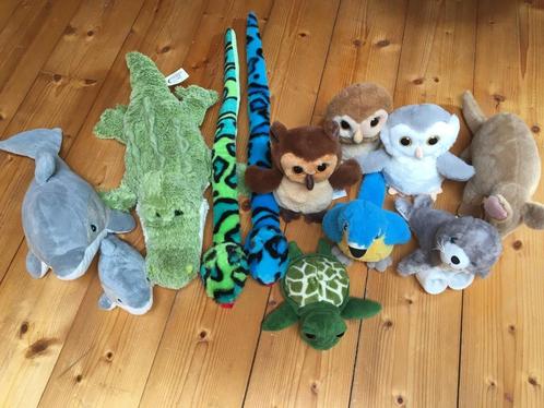Verschillende Knuffels Van Dierentuinen, Kinderen en Baby's, Speelgoed | Knuffels en Pluche, Zo goed als nieuw, Overige typen