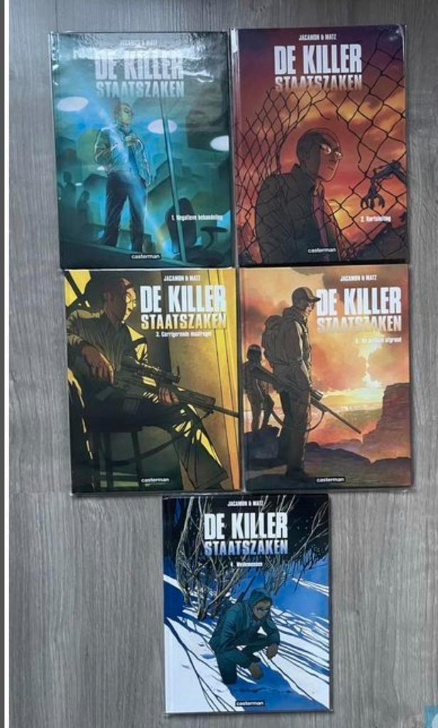 Staatszaken de killer 5 Hc combinatie splinternieuw, Livres, BD, Neuf, Série complète ou Série, Enlèvement ou Envoi