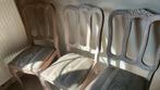 Stoelen 6 stuks, Huis en Inrichting, Stoelen, Ophalen, Gebruikt, Grijs, Vijf, Zes of meer stoelen