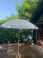 Gele parasol, Jardin & Terrasse, Parasols, Enlèvement, Utilisé, Base de parasol