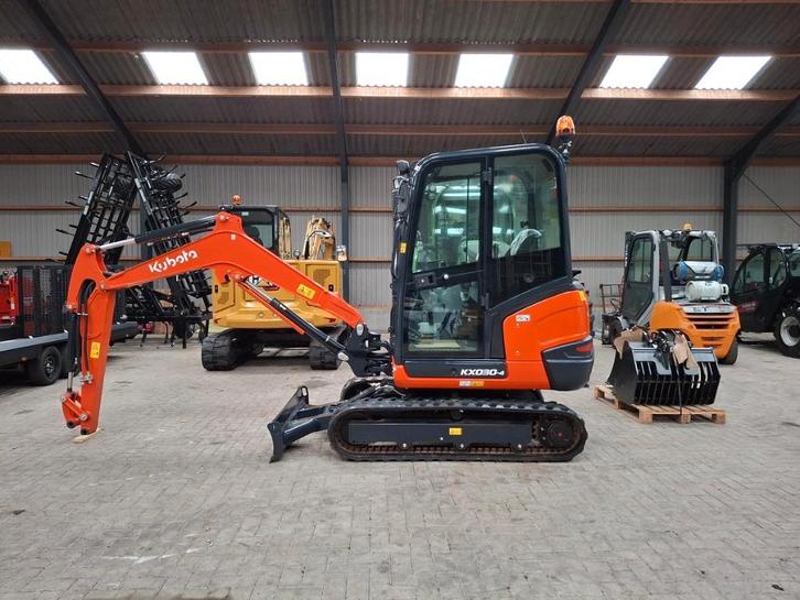 Kubota KX030-4 HI, minigraver, minikraan, BJ2025, Nieuw!, Zakelijke goederen, Overige Zakelijke goederen, Ophalen
